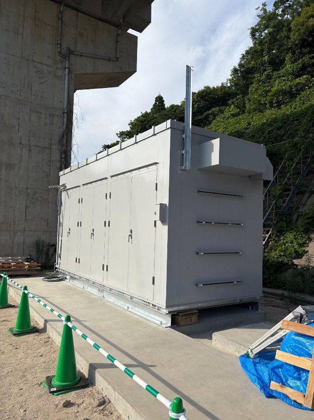 局舎 電波遮蔽物対策工事